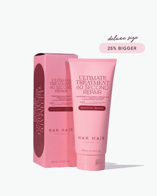 Nak Ultimate Treatment - 60 Second Repair Deluxe Size - Limited Edition 200Ml