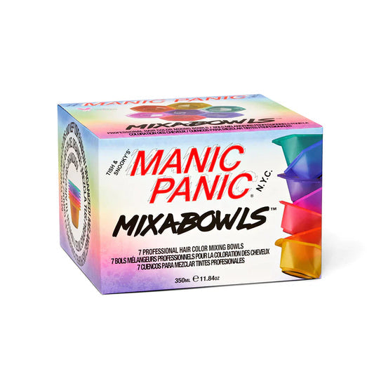 Manic Panic Mixabowl™ Hair Colour Mixing Bowls 7Pk